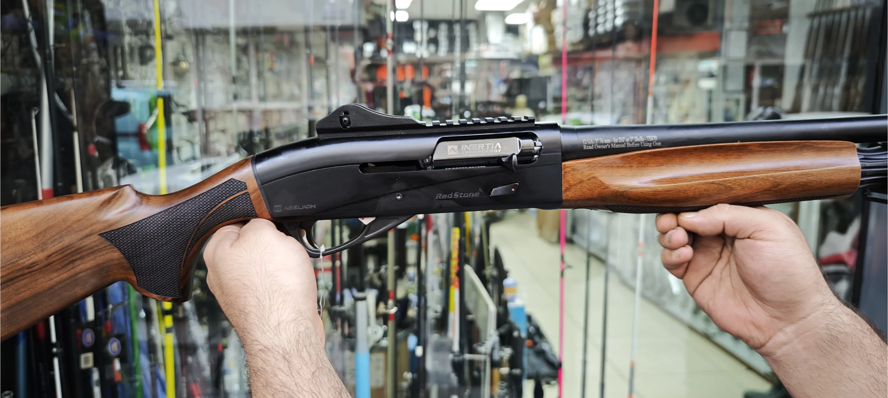 ASELKON REDSTONE RS8 DARK BLACK | AV TÜFEKLERİ | İtimat Av