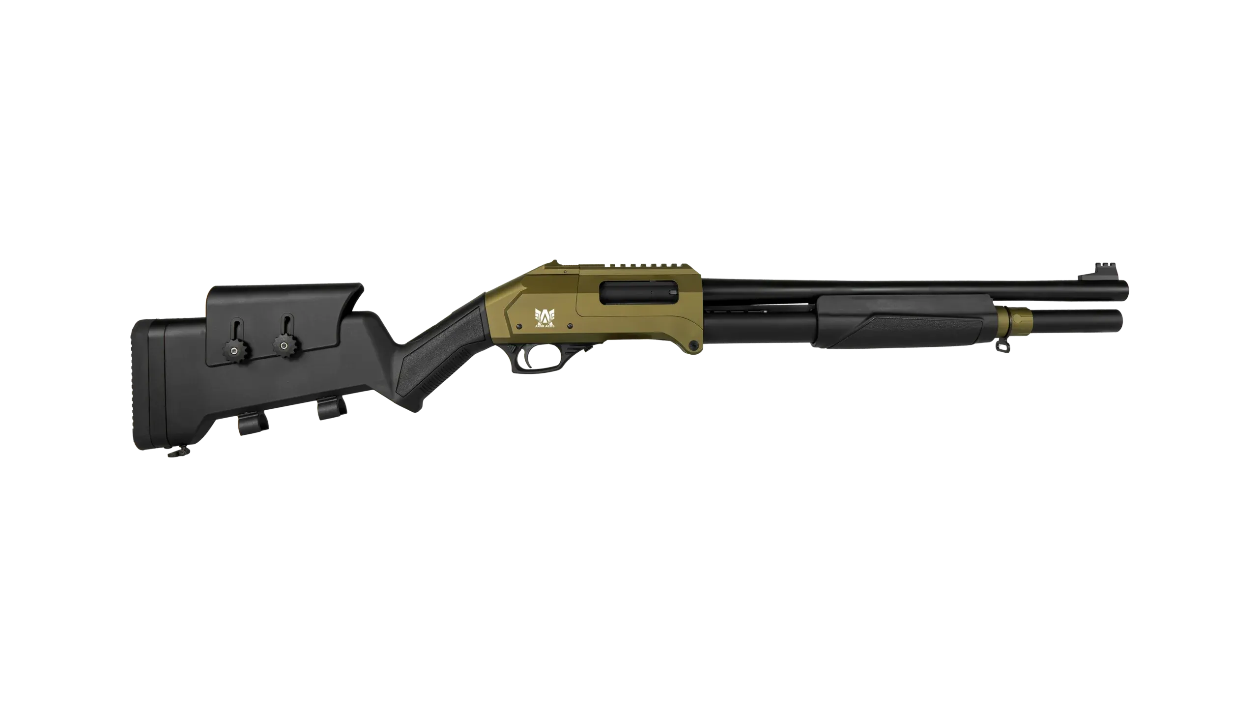 AXOR ARMS FP-F Katlanır Taktikal Dipçik Pompalı Av Tüfeği Haki