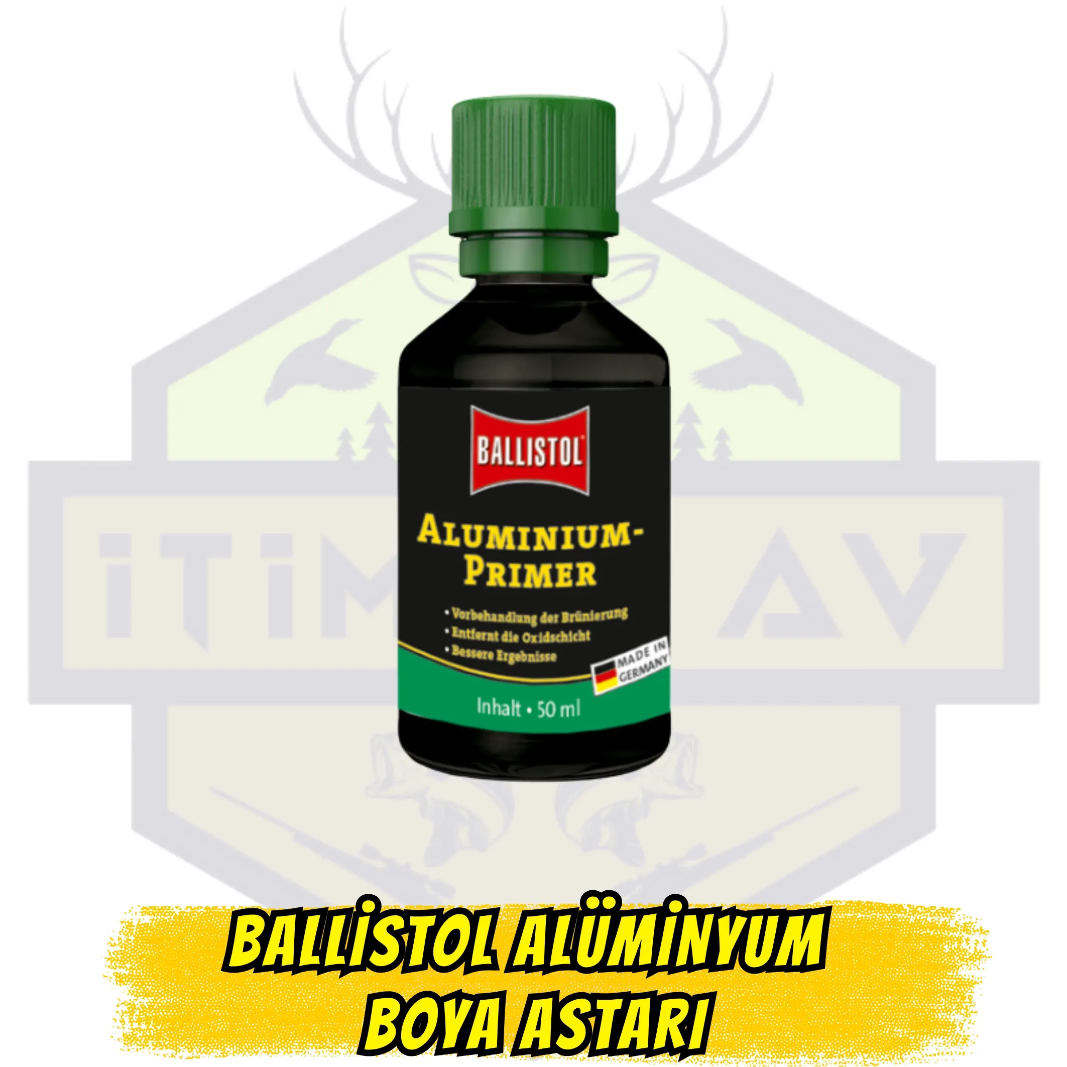 Ballistol Alüminyum Boya Astarı Solüsyon (Aluminum Primer) - 50 ml