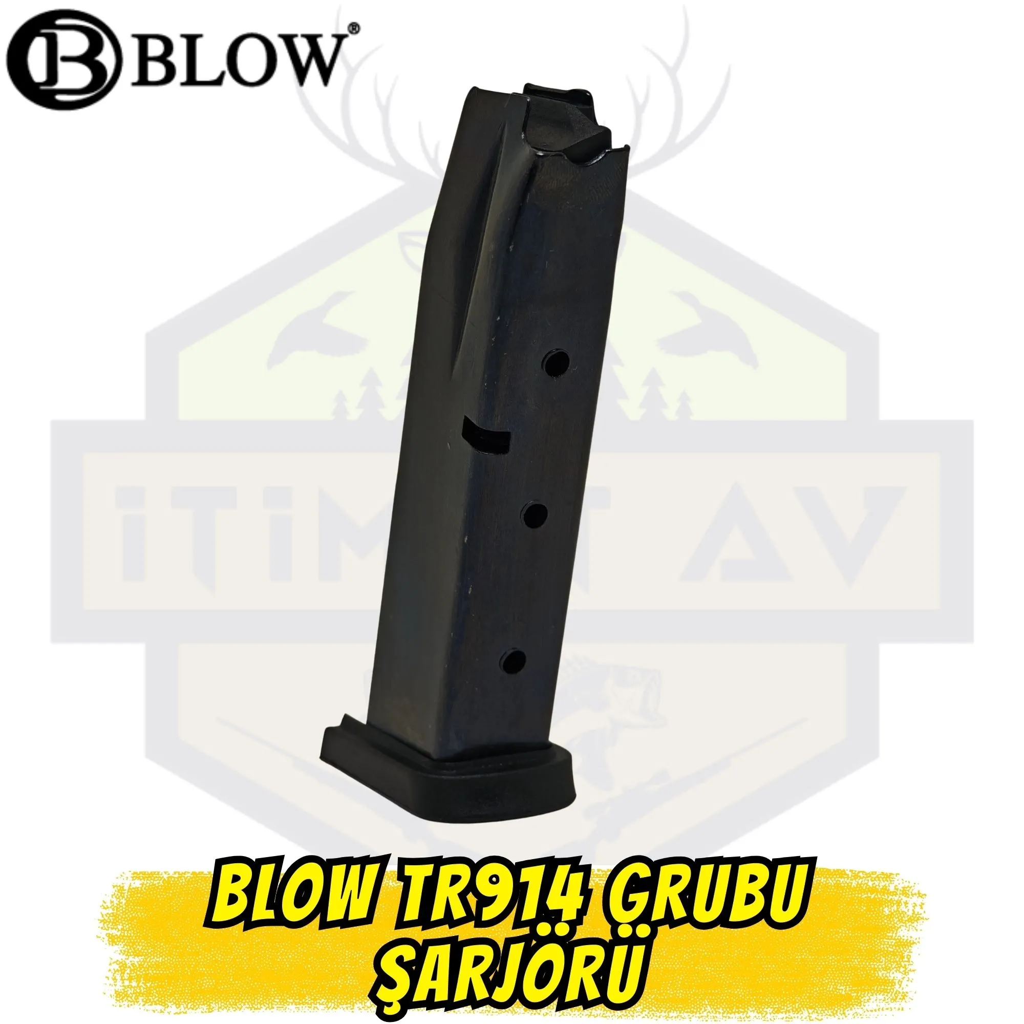 Blow TR914 / TRZ914 Serisi Kurusıkı Yedek Şarjör (14+1 Kapasite)