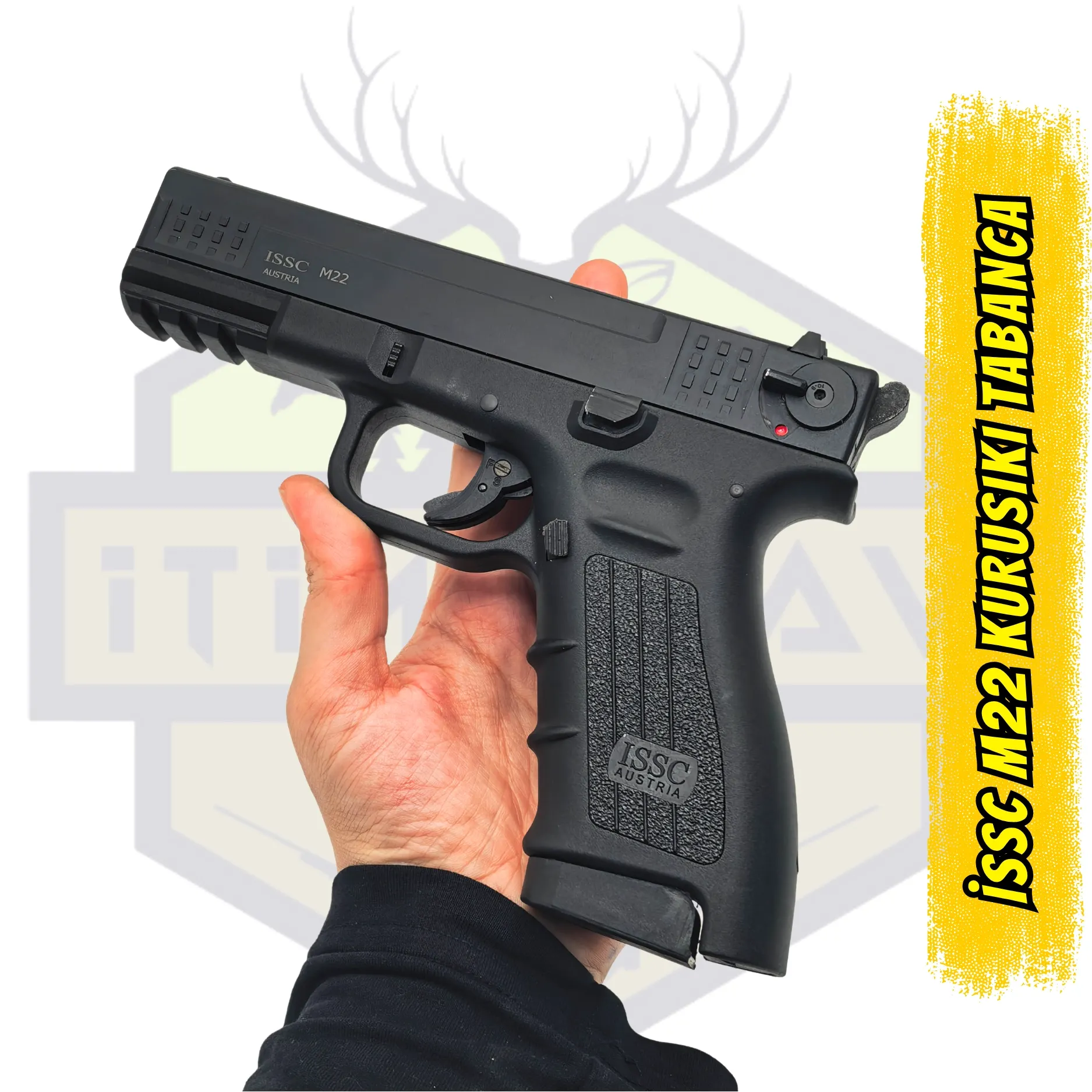 Ceonic ISSC M22 Austria 9mm 16+1 Kurusıkı Ses Tabancası