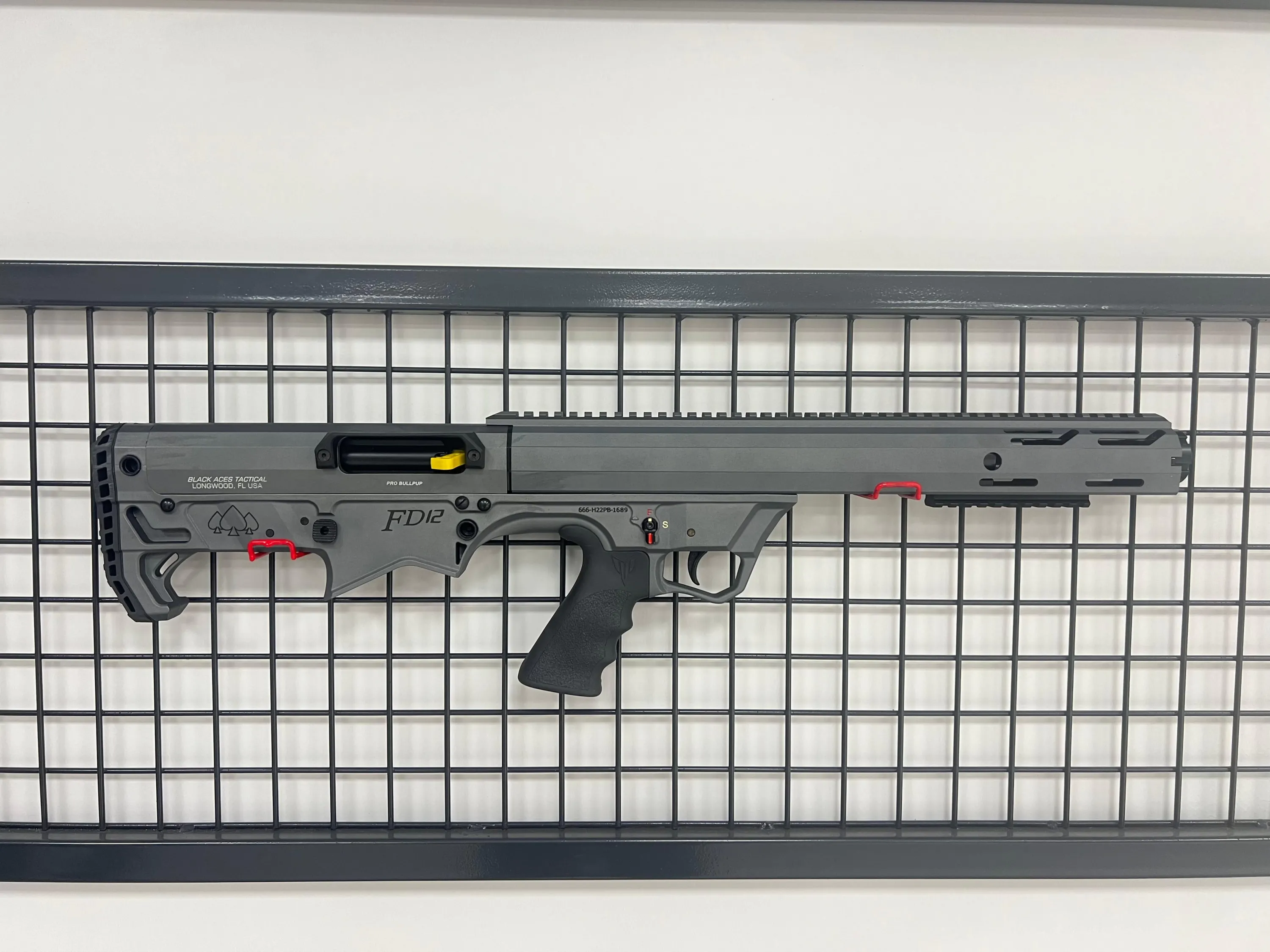 KARİYER FD-12 BULPOP ŞARJÖRLÜ POMPALI AV TÜFEĞİ FÜME