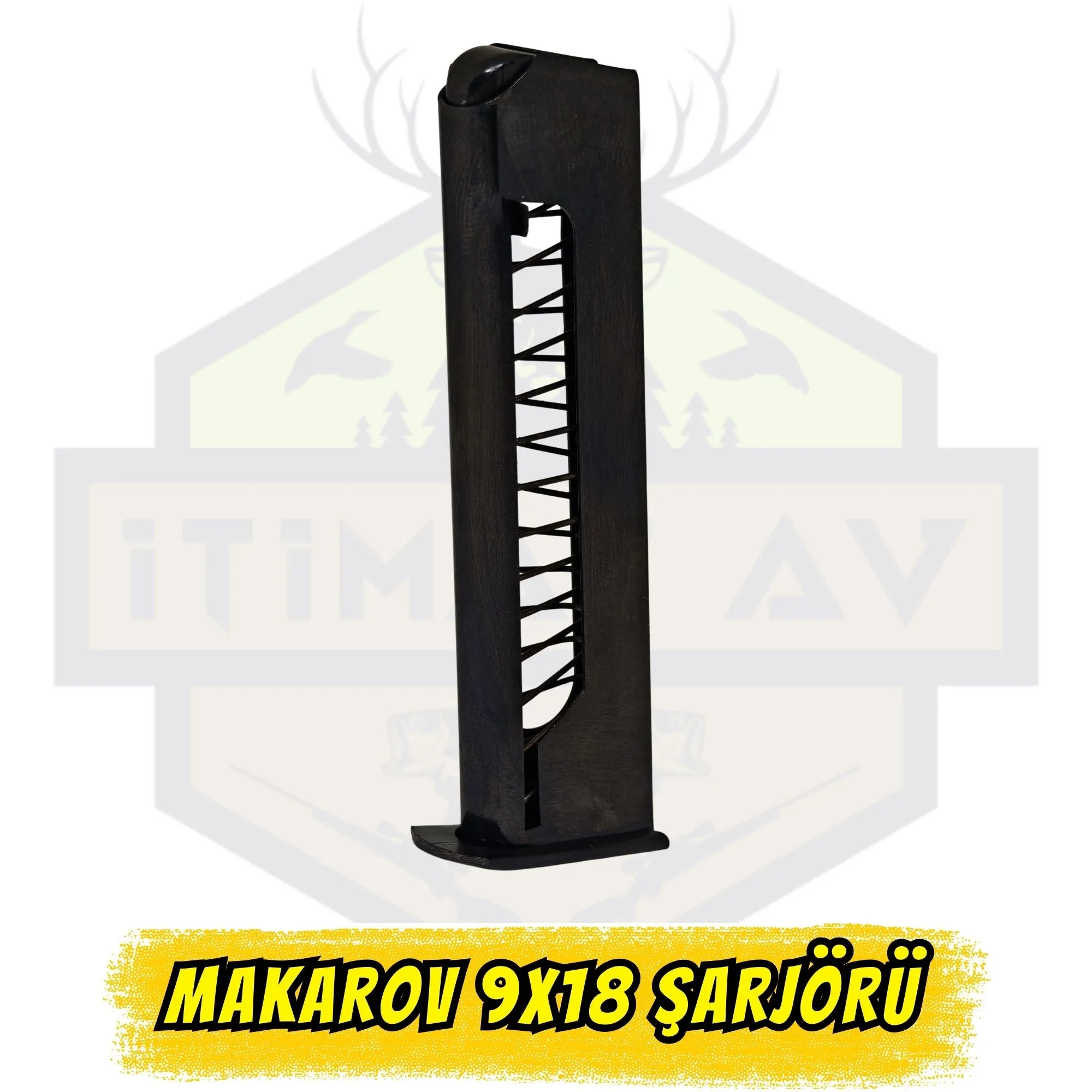 Makarov 9x18mm Tabanca Şarjörü Yerli Üretim Birebir Uyumlu