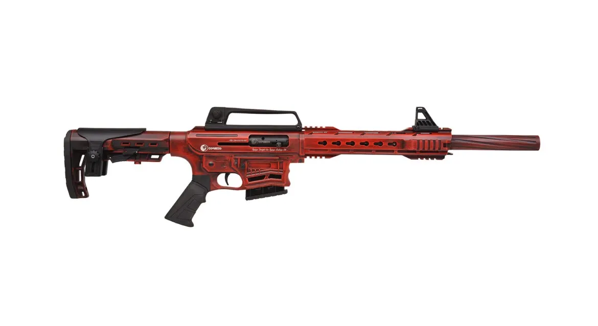 TORETTO TF-12 ŞARJÖRLÜ YARI OTOMATİK AV TÜFEĞİ KIRMIZI