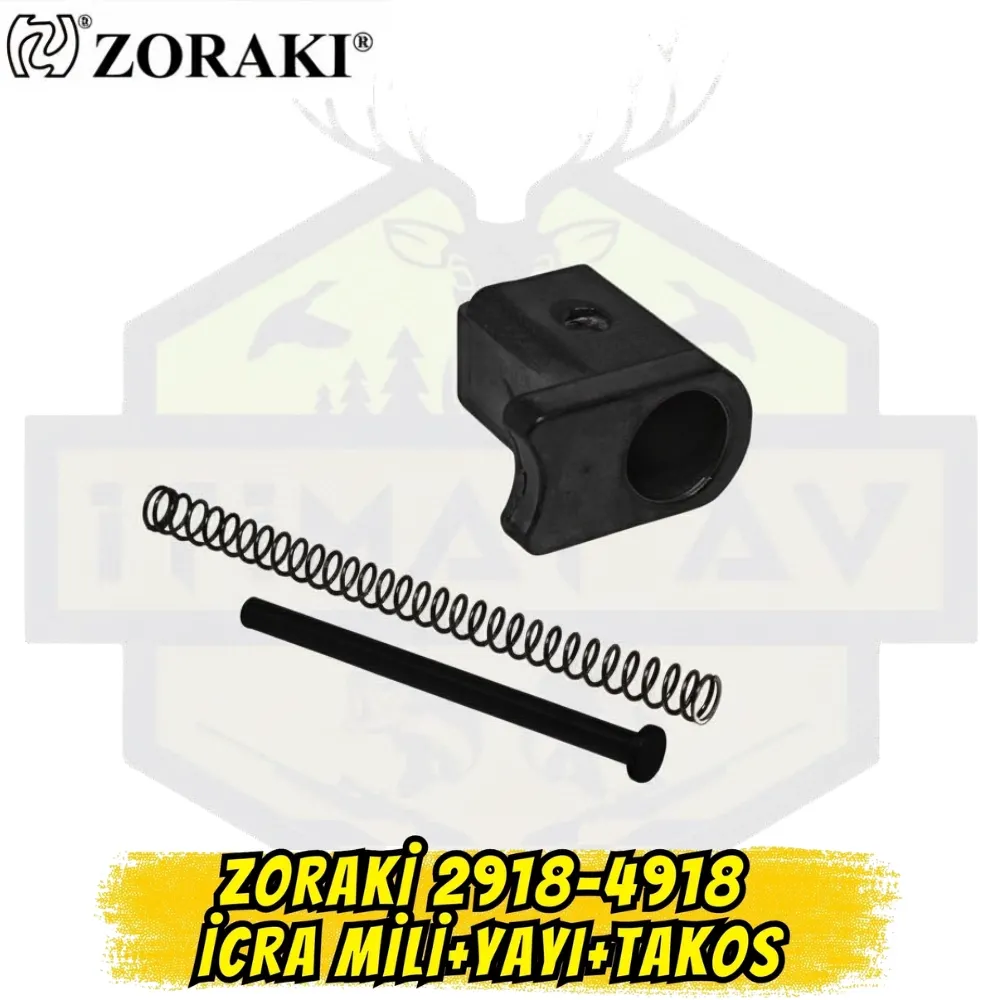 Zoraki 2918-4918 Modelleri İçin İcra Mili, Yayı ve Takozu Takımı