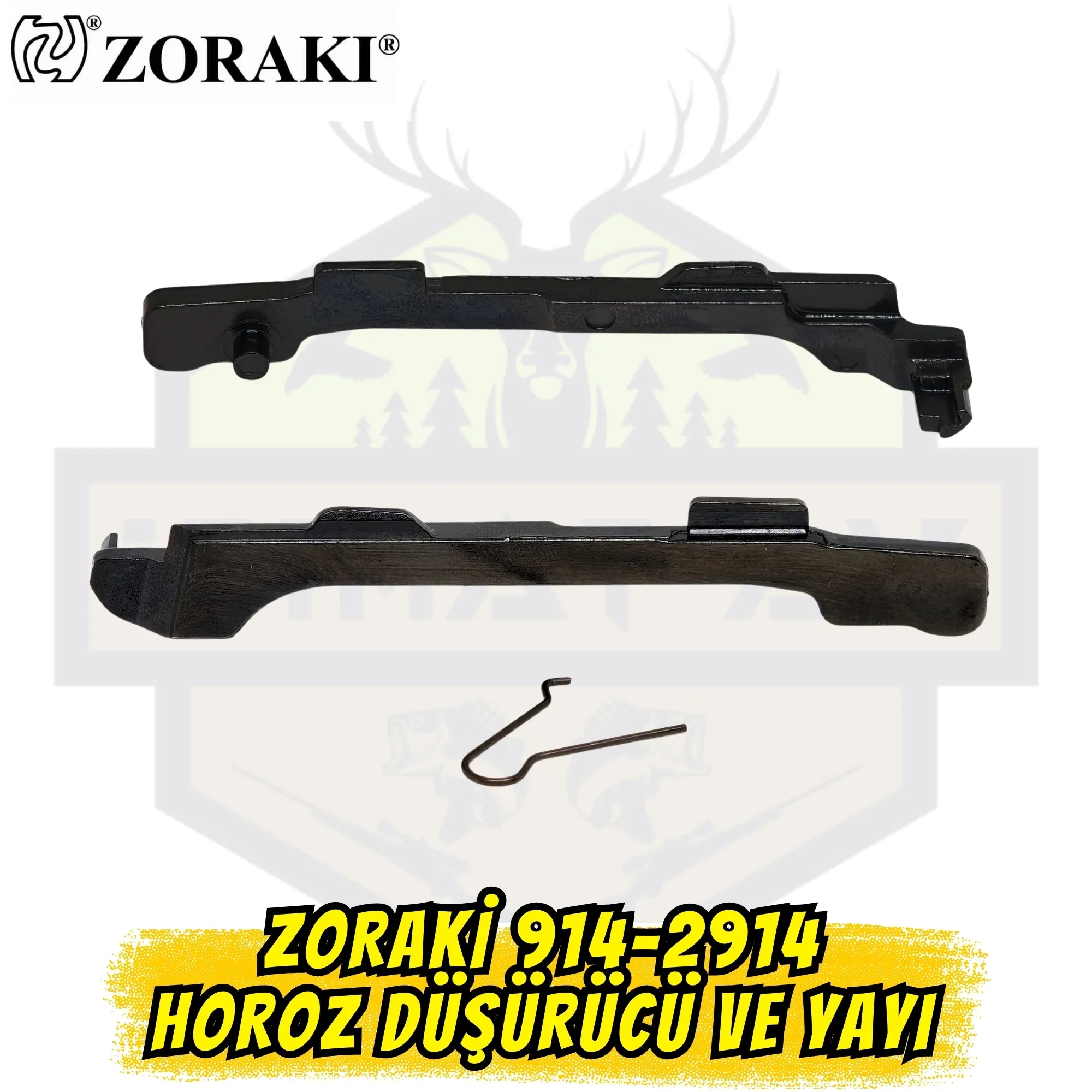 Zoraki 914-2914 Modelleri İçin Horoz Düşürücü ve Horoz Düşürücü Yayı Takımı