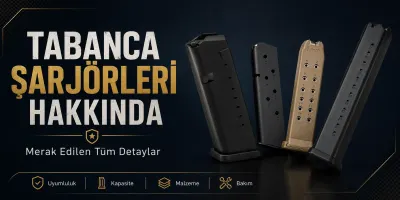 Tabanca Şarjörleri Hakkında Merak Edilen Tüm Detaylar