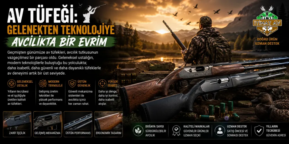 Av Tüfeği: Gelenekten Teknolojiye Avcılıkta Bir Evrim