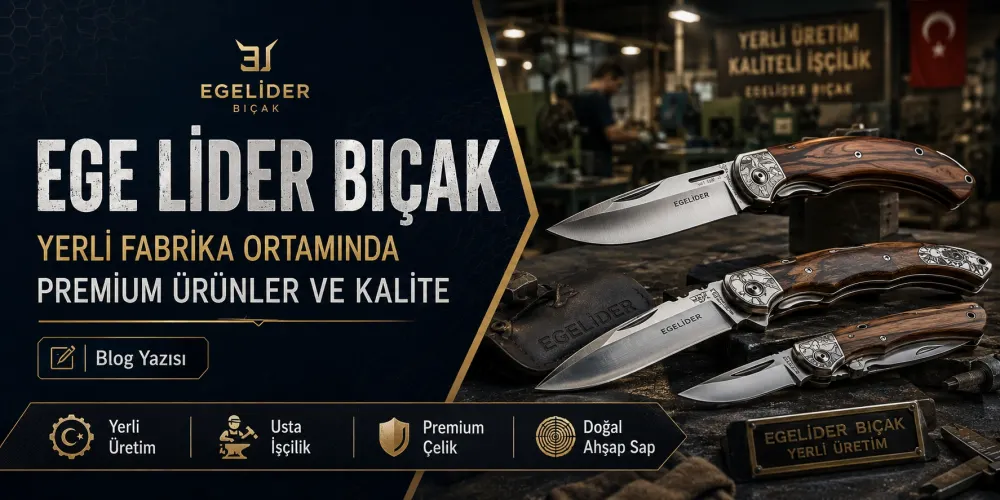 Ege Lider Çakı Serisi: Geleneksel İşçilik, Modern Güç