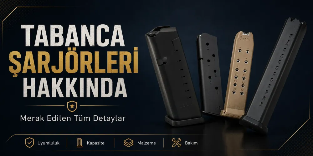 Tabanca Şarjörleri Hakkında Merak Edilen Tüm Detaylar