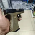 AKSA AK14 KURUSIKI SES TABANCASI KABZE TAN KIZAK SİYAH