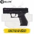 Blow TR17 Kurusıkı Ses Tabancası (9 mm P.A.K. - Taktik Raylı Mat Siyah)
