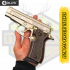 Blow P29 Saten Sarı Parçalı Kurusıkı Ses Tabancası