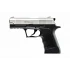 Ekol Alper Kurusıkı Ses Tabancası Parlak Krom (9 mm - Kompakt Gövde - 650 g - 14/25 Şarjör Kapasiteli)