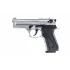 Ekol Fırat Compact Kurusıkı Ses Tabancası Parlak Krom (9 mm - Compact Gövde - 1060 g Tok Kütle - 17/25 Şarjör Kapasiteli)