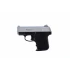 Ekol Kura Kurusıkı Ses Tabancası Parlak Krom (8 mm - Ultra Kompakt Cep Boyu - 469 g - 6+1 Şarjör Kapasiteli)
