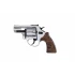 Ekol Lite Kurusıkı Ses Tabancası Parlak Krom (9 mm - Revolver Toplu Tabanca - 696 g - 6 Fişek Kapasiteli)