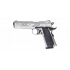 Kuzey 911 Kurusıkı Ses Tabancası (9 mm P.A.K. - Parlak Krom İşlemeli - Colt M1911 Tipi)