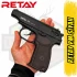 Retay PM Kurusıkı Ses Tabancası (9 mm P.A.K. - Mat Siyah - Makarov Tipi)