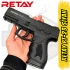 Retay PT-23 Kurusıkı Ses Tabancası Siyah
