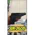 Sur 2608 Kurusıkı Ses Tabancası (9 mm P.A.K. - Mat Siyah - Kompakt Klasik)