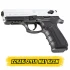 Zoraki 2918 Mat Krom Kurusıkı Ses Tabancası (9mm P.A.K. - 18+1 Kapasiteli)