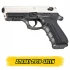 Zoraki 2918 Saten Kurusıkı Ses Tabancası (9mm P.A.K. - 18+1 Kapasiteli)