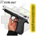 Zoraki 918-T Parlak Krom Kurusıkı Ses Tabancası