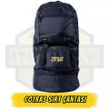Cotras Körüklü Dağcı Outdoor Sırt Çantası - Su Geçirmez 70 Lt Siyah-Mavi-Yeşil