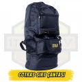 Cotras Körüklü Dağcı Outdoor Sırt Çantası - Su Geçirmez 70 Lt Siyah-Mavi-Yeşil