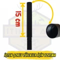 12 Kalibre İçten Şoklu Tüfekler İçin 15 cm Namlu Uzatma Aparatı (Şok Takılabilir)