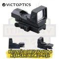 Vector Optics Sable 1x25x34 Çok Fonksiyonlu Red-Dot Nişangah (SCRD-06) - 4 Retiküllü / QD Raylı