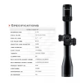 Swampdeer HD PRO 4-16x44 SF FFP Taktikal Tüfek Dürbünü (1500G Darbe Dayanımlı)
