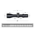 Swampdeer HD MAX 4-16x44 SF FFP Kompakt Tüfek Dürbünü (Sadece 23cm - Ultra Hafif)