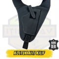 Üniversal Hakiki Yumuşak Deri Koltuk Altı Kılıfı - Form Alan Premium Seri