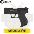 Blow TR34 9mm Kurusıkı Ses Tabancası - Mat Siyah Taktik Polimer