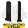 HS XD-9 Mod.2 GripZone 18’li Şarjör - 9x19mm Paslanmaz Çelik