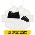 CZ-75 Beyaz Noktalı Çelik Gez Takımı - Yüksek Kontrastlı Nişan Hattı