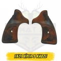 Ekol Viper 3 Uyumlu Kahverengi Polimer Kabze - Parmak Oyuklu Ergonomik Seri