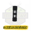 12 Kalibre Dikdörtgen Hatlı Taktik Alev Gizleyen - Tank Tipi Namlu Freni
