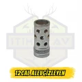 12 Kalibre Delikli Taktik Alev Gizleyen - Beyaz Kaplamalı (Özel Seri)