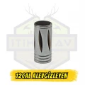12 Kalibre Dikey Kesikli Taktik Alev Gizleyen - Beyaz Kaplamalı Slotlu Namlu Freni