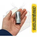 12 Kalibre Dikey Kesikli Taktik Alev Gizleyen - Beyaz Kaplamalı Slotlu Namlu Freni