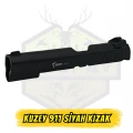 Kuzey 911 Kurusıkı Tabanca Üst Kızak - Siyah Yedek Parça
