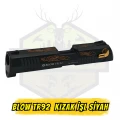 Blow TR92 Kurusıkı Tabanca Üst Kızak - Siyah İşlemeli (Hazır Kurulu Komple Sürgü)