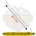 4+1 Otomatik ve Pompalı Tüfek Şarjör Borusu Yayı - 67 cm
