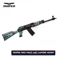 Sniper SN-12 Mavi-Gri Lamine Ahşap Şarjörlü Av Tüfeği