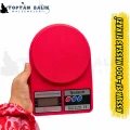 Assur SF-400 Dijital Hassas Mutfak ve Balıkçı Terazisi Kırmızı (10 Kg / 1 Gr) - Kurşun ve Malzeme Tartım Terazisi