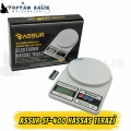 Assur SF-400 Dijital Hassas Mutfak ve Balıkçı Terazisi Beyaz (10 Kg / 1 Gr) - Kurşun ve Malzeme Tartım Terazisi