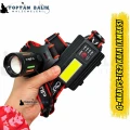Q-MAX PS-T62 3000 Lümen Zoomlu LED Kafa Lambası